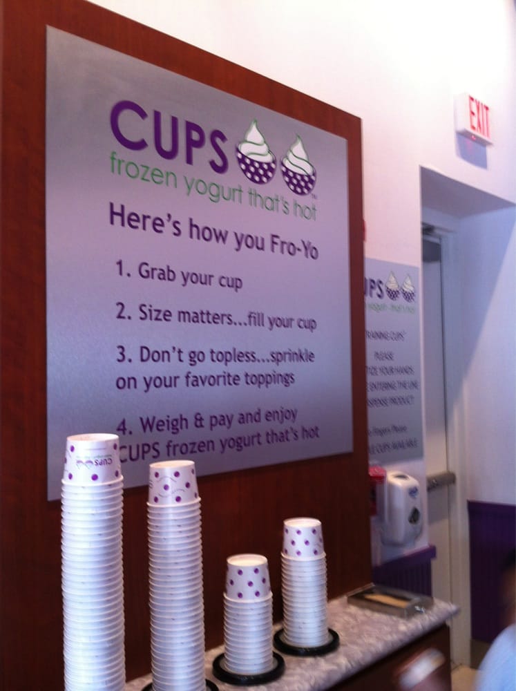 CUPS FROZEN YOGURT CLOSED 10 Photos & 22 Reviews 2210 Bergen Town