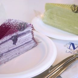 Purple Yam Crepe Cake