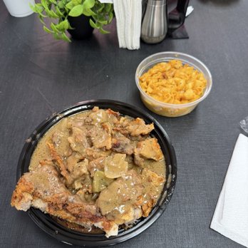 Lollipops Chicken, Burger, and Boys - Pork Chop Bowl with Mac and Cheese side - Cajun/Creole Near Me - Temple, Texas Lollipops Chicken, Burger, and Boys - Pork Chop Bowl with Mac and Cheese side - Cajun/Creole Near Me - Temple, Texas