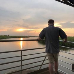 2 Da Swamp - Sunset on Bayou Des Allemands (Petit Lac Des Allemands)