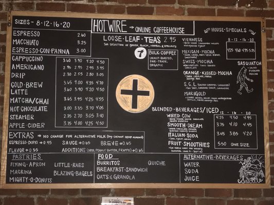 Menu photo 8 Hotwire Coffeehouse Seattle, WA