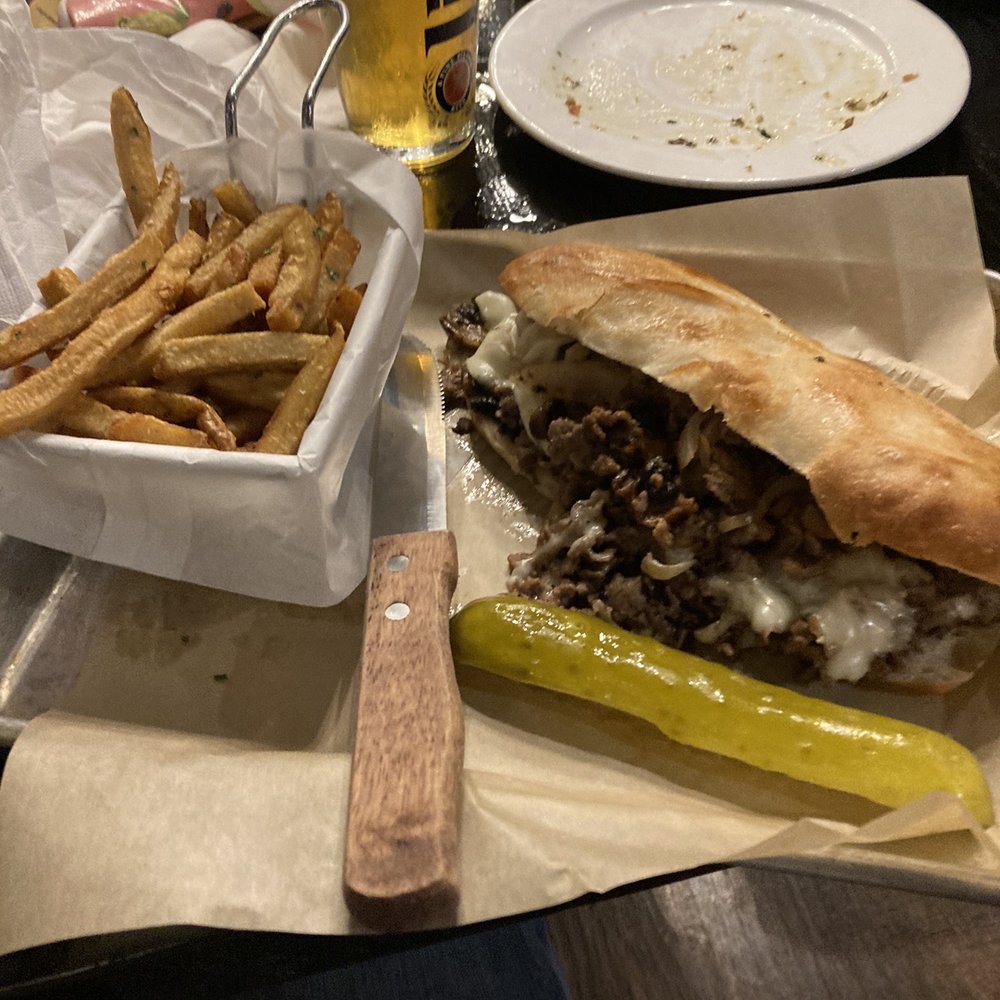 Harps Of Trinity - Cheese steak hero w/ fries - Irish Pub Near Me - Trinity, Florida Harps Of Trinity - Cheese steak hero w/ fries - Irish Pub Near Me - Trinity, Florida