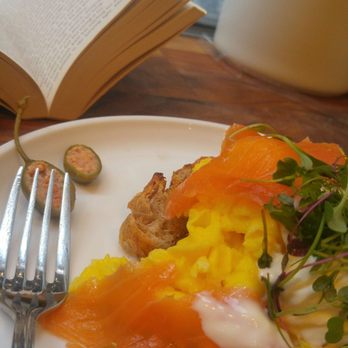 Black Fox Coffee - Smoked salmon soft scramble - Cafes Near Me - New York, New York