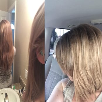 Modern Cuts - Close up before and after - Hair Salons Near Me - Modesto, California Modern Cuts - Close up before and after - Hair Salons Near Me - Modesto, California
