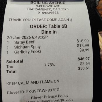 Boiling Avenue - Hot Pot Near Me - Sacramento, California