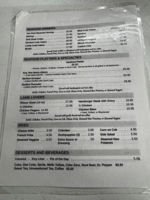 Menu photo 1 Posey's Steam Room & Oyster Bar Panacea, FL Menu photo 1 Posey's Steam Room & Oyster Bar Panacea, FL