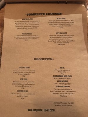 Menu photo 2 Gute Stockholm, AB Menu photo 2 Gute Stockholm, AB