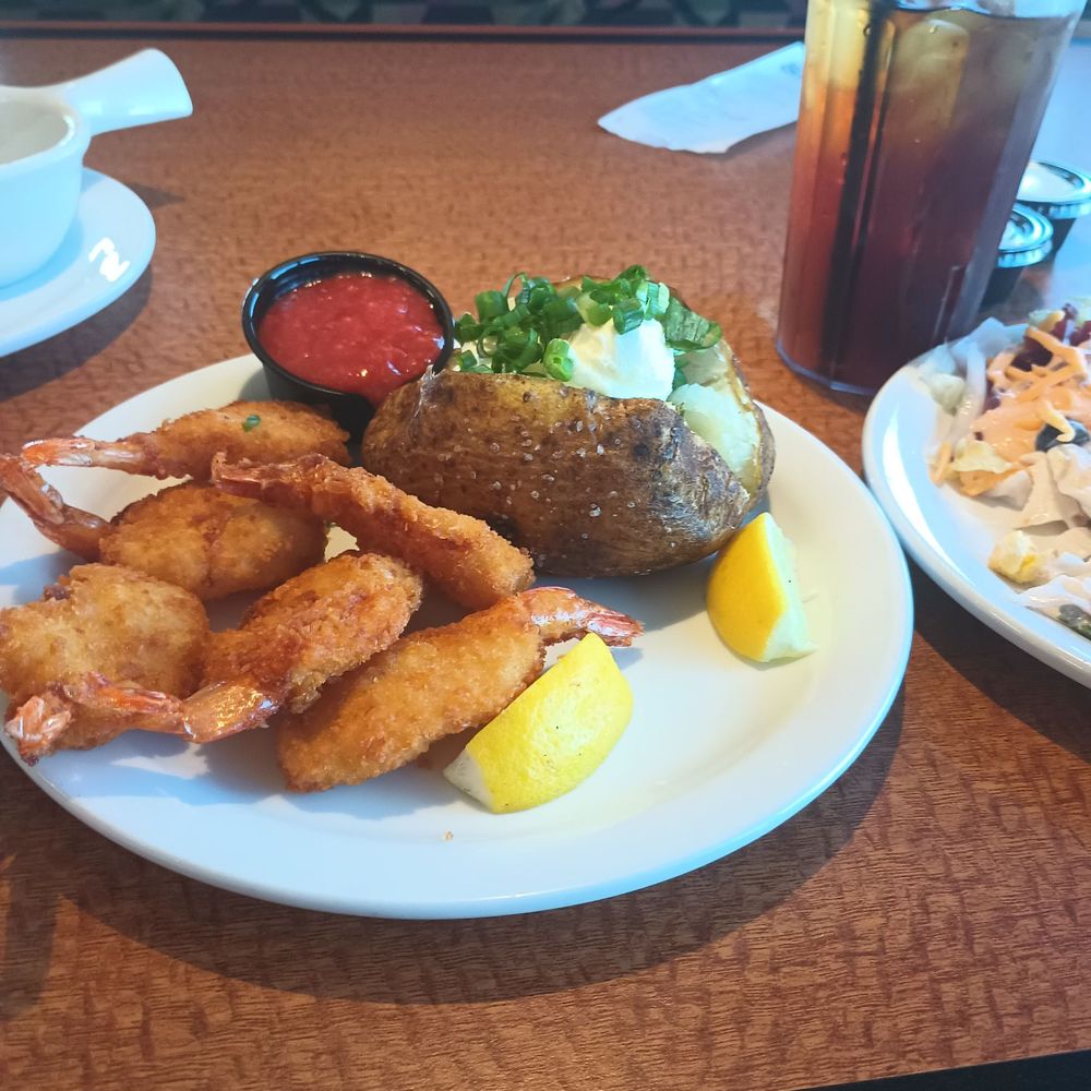 Sizzler - Senior jumbo shrimp entree $12.99 - Seafood Near Me - Pinole, California Sizzler - Senior jumbo shrimp entree $12.99 - Seafood Near Me - Pinole, California