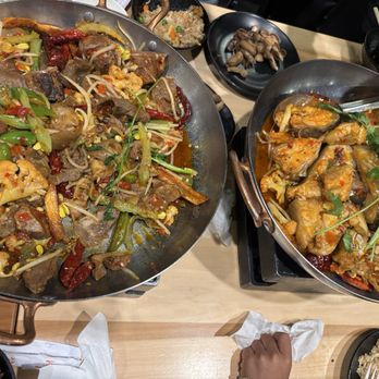 Qiwei Kitchen - 3. Griddle Cooked Catfish / 香鍋鯰魚 7. Griddle Cooked Beef / 香鍋牛肉&9. Griddle Cooked Mutton / 香鍋羊肉 - Chinese Near Me - Rowland Heights, California Qiwei Kitchen - 3. Griddle Cooked Catfish / 香鍋鯰魚 7. Griddle Cooked Beef / 香鍋牛肉&9. Griddle Cooked Mutton / 香鍋羊肉 - Chinese Near Me - Rowland Heights, California