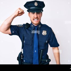 Riverside Police Department - That's how mustache cop saw himself when looking in the mirror every day.