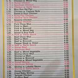 11/01/25 lunch specials menu