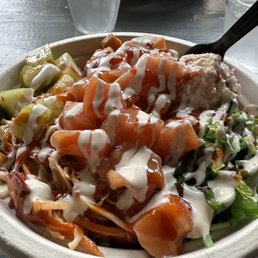 Kona Poke Bowl with Salmon Kona Poke Bowl with Salmon