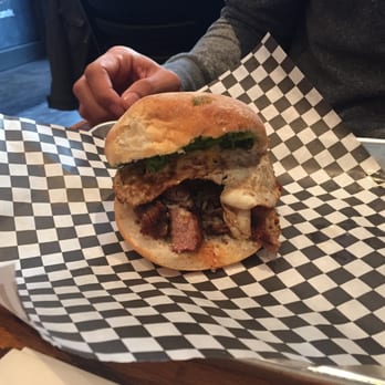 Knuckle Sandwich - porchetta sandwich - Poutineries Near Me - Toronto, Ontario