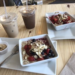 The oatmeal and coffee my sister and I got The oatmeal and coffee my sister and I got