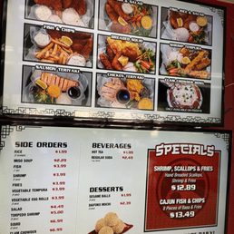 Menu as of 6/25
