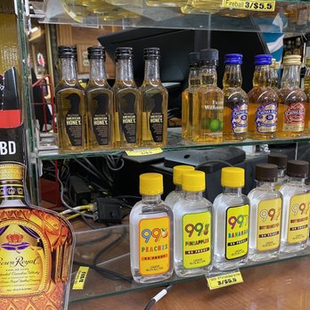 Grove Liquor Mart - bottles of liquor on display - Beer, Wine & Spirits Near Me - Union Grove, Wisconsin