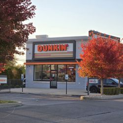 Dunkin' - Getting ready to head through the drive-thru