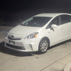 This is my rideshare Prius V from Drive it Pro