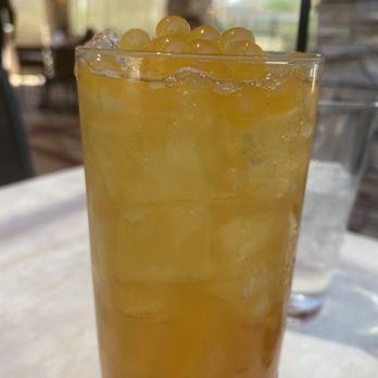P.F. Chang's - Spiked Peach Boba Breeze. How fun is this!! - Asian Fusion Near Me - Rancho Mirage, California P.F. Chang's - Spiked Peach Boba Breeze. How fun is this!! - Asian Fusion Near Me - Rancho Mirage, California