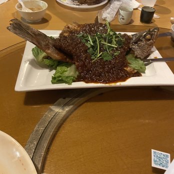 Penang - Fried sea Fried Stripe Bass in Belachan Sauce - Malaysian Near Me - Boston, Massachusetts