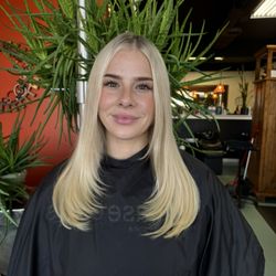 Boise Hair By Brynn - 1 row of extensions for thickness and a layered cut
