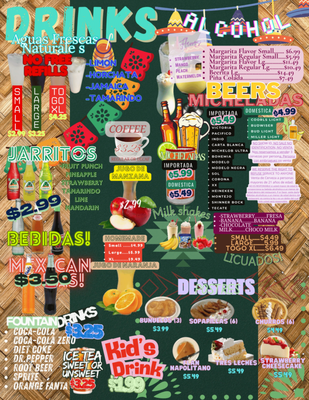 Menu photo 7 El Emperador Mexican Restaurant Tomball, TX