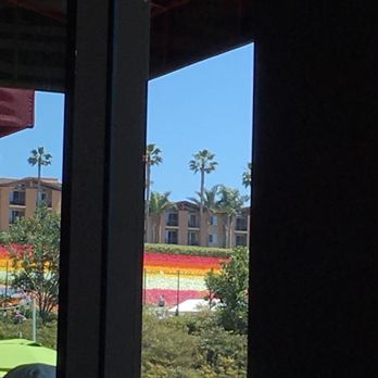 Blaze Pizza - View of Flower Fields from our lunch table. - Pizza Near Me - Carlsbad, California Blaze Pizza - View of Flower Fields from our lunch table. - Pizza Near Me - Carlsbad, California