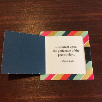 Public Square - Cute little card that came with my latte - Coffee & Tea Near Me - La Mesa, California