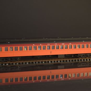 Circus City Decals - 1:87 Algoma Railroad Excursion Passenger Car with Custom Decals & Paint by Circus City Decals - Printing Services Near Me Circus City Decals - 1:87 Algoma Railroad Excursion Passenger Car with Custom Decals & Paint by Circus City Decals - Printing Services Near Me