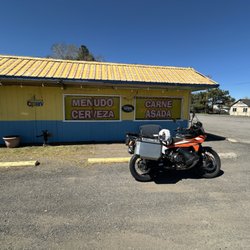 El Tapatio - You can park right off the highway or around the side.