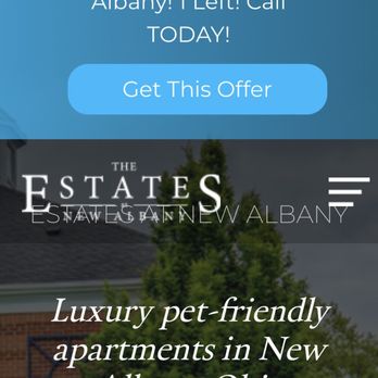 Estates at New Albany Apartments & Townhomes - Keep posting that they only have one 3 bedrooms left - Apartments Near Me - New Albany, Ohio Estates at New Albany Apartments & Townhomes - Keep posting that they only have one 3 bedrooms left - Apartments Near Me - New Albany, Ohio