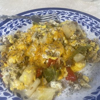 Grandma's Country Kitchen - Sausage mess was pretty tasty. - Breakfast & Brunch Near Me - Westover, West Virginia