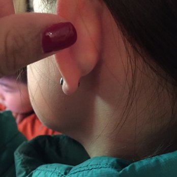 Pierced Out - Flat backed earrings for comfort = happy (and peacefully sleeping) kiddo. - Piercing Near Me - San Jose, California