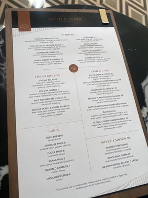 Menu photo 8 Cloud Puncher Oklahoma City, OK