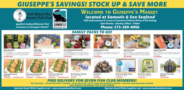 Giuseppe's Market at Samuels Seafood Co. by null