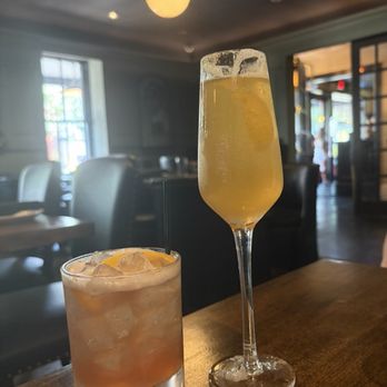 Blk Shp - Bull's Horns And French 75 Made With Cognac - Tapas Bars Near Me - Swedesboro, New Jersey Blk Shp - Bull's Horns And French 75 Made With Cognac - Tapas Bars Near Me - Swedesboro, New Jersey