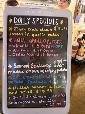 Menu photo 1 Where Y'at Seafood Navarre, FL Menu photo 1 Where Y'at Seafood Navarre, FL