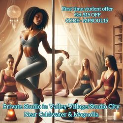 Allure Pole Dance by Nicole ThePole - New Studio location as of 2025 is now Valley Village/Studio City near Coldwater & Magnolia. 
Join our new weekly class: Mind, Pole & Soul.