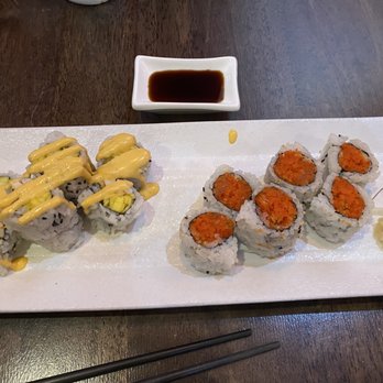 Da Sushi - Spicy Tuna Roll & Shrimp Spicy Mango Shrimp Roll - Sushi Bars Near Me - Rockledge, Florida Da Sushi - Spicy Tuna Roll & Shrimp Spicy Mango Shrimp Roll - Sushi Bars Near Me - Rockledge, Florida