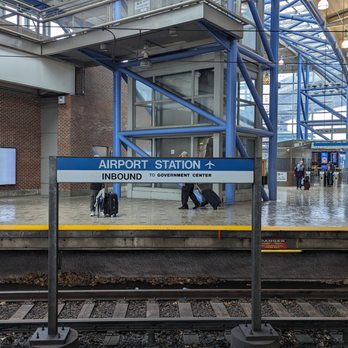 MBTA - Airport Station - Metro Stations Near Me - Boston, Massachusetts