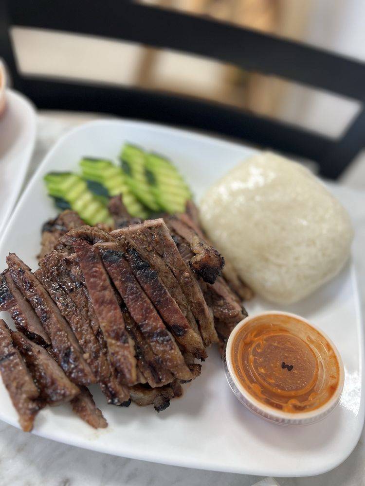 Food from Lotus Pier Cafe