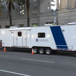 United States Custom House - Mobile Global Enrollment trailer.