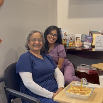 Naina Bhoot, DDS - Celebrating birthdays with my assistant! - General Dentistry Near Me - Montrose, California