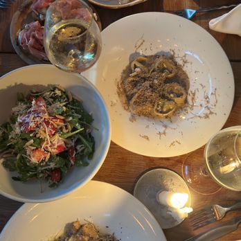 Acanto - Baby Arugula, Tortelloni, Pappardelle, Bruschetta di Prosciutto, Calamari - Italian Near Me - Chicago, Illinois Acanto - Baby Arugula, Tortelloni, Pappardelle, Bruschetta di Prosciutto, Calamari - Italian Near Me - Chicago, Illinois