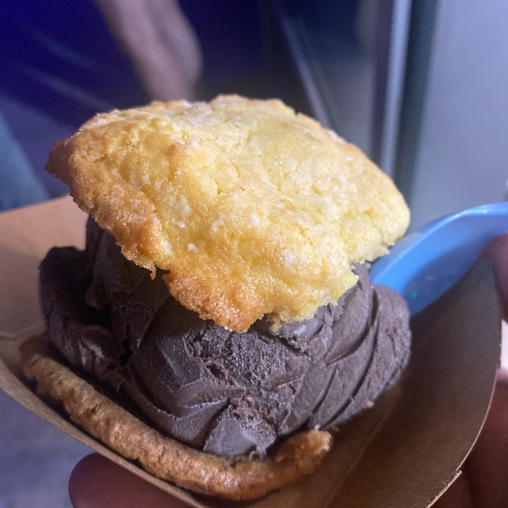 The Baked Bear - Dark chocolate cookie sandwich - Ice Cream & Frozen Yogurt Near Me - Austin, Texas The Baked Bear - Dark chocolate cookie sandwich - Ice Cream & Frozen Yogurt Near Me - Austin, Texas