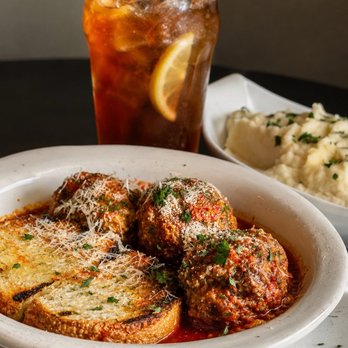 Palmer's - Meatballs and mash potatoes - American Near Me - San Francisco, California Palmer's - Meatballs and mash potatoes - American Near Me - San Francisco, California