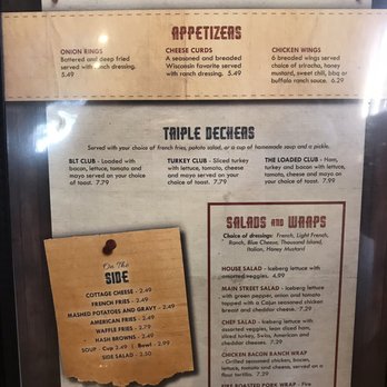 Village Inn - Appetizers, Sandwiches, Salads, Wraps & Sides - Hotels Near Me - Marathon, Wisconsin Village Inn - Appetizers, Sandwiches, Salads, Wraps & Sides - Hotels Near Me - Marathon, Wisconsin
