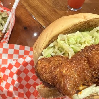 Hotbird - Fried Fish Sandwich - Comfort Food Near Me - Oakland, California