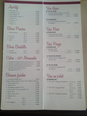 Menu photo 1 Brasserie d'en Face Arromanches-les-Bains, 14 Menu photo 1 Brasserie d'en Face Arromanches-les-Bains, 14