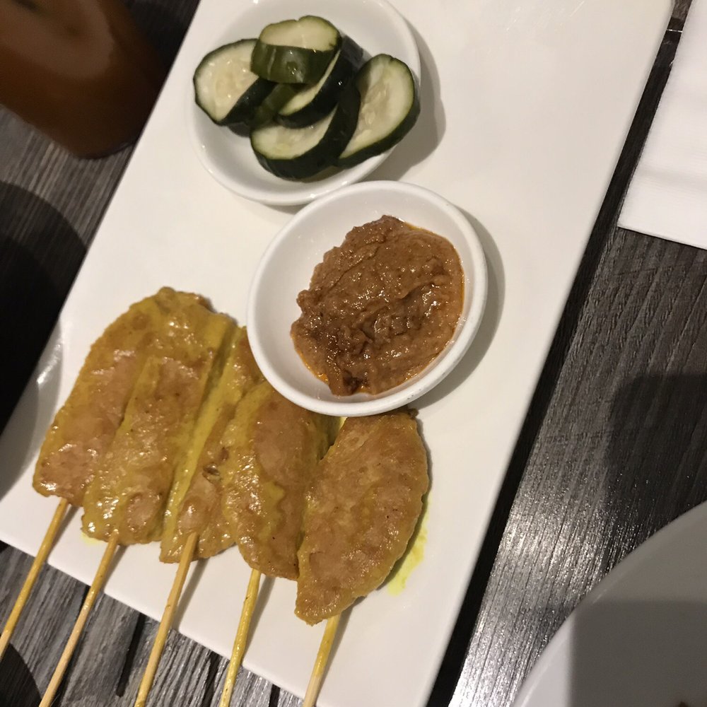 My Vegan - Soy Chicken Satay - Thai Near Me - Pasadena, California My Vegan - Soy Chicken Satay - Thai Near Me - Pasadena, California